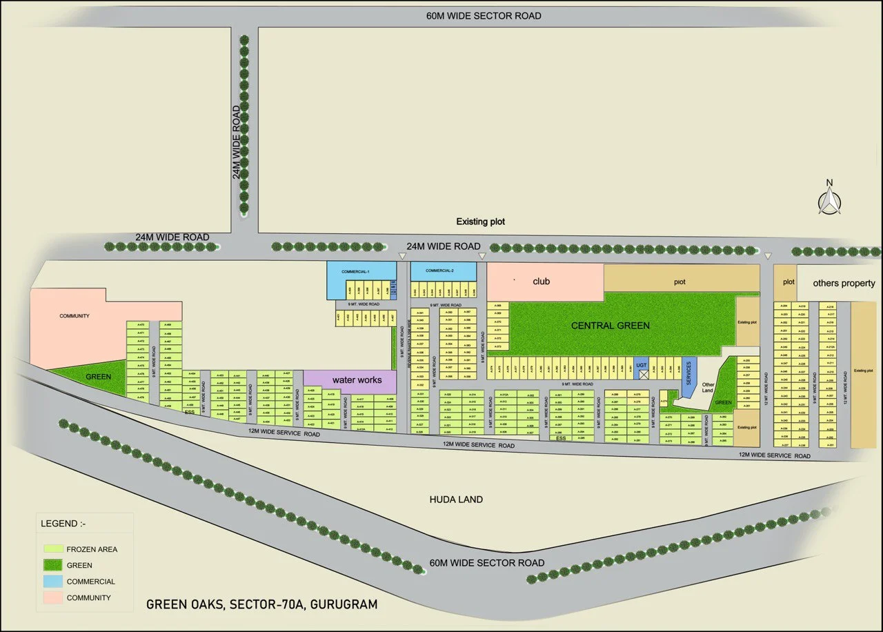True Habitat Luxe Residency 112 Location Map
