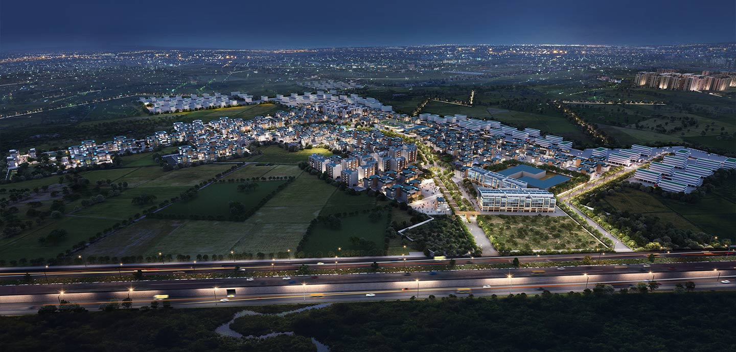 City of Colours Night View