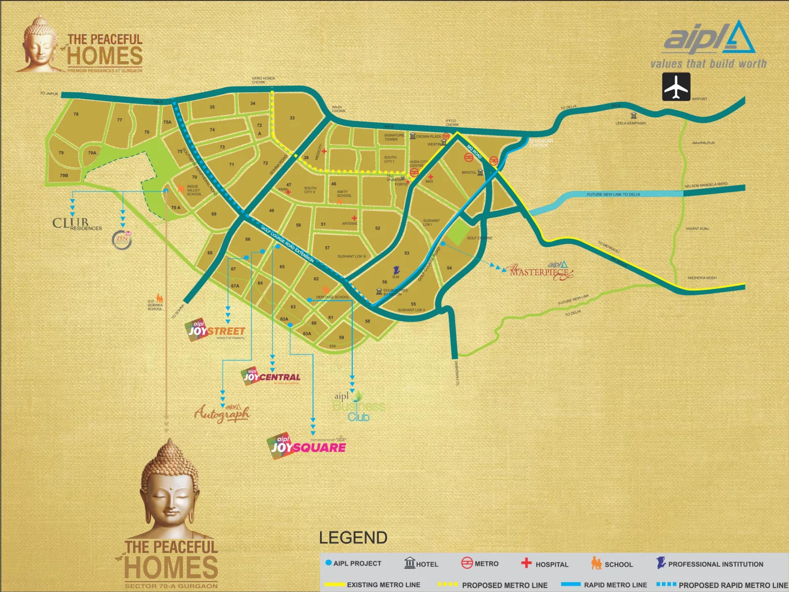 Paras Quartier Site Plan