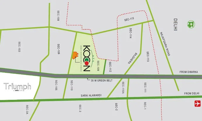 Paras Quartier Site Plan