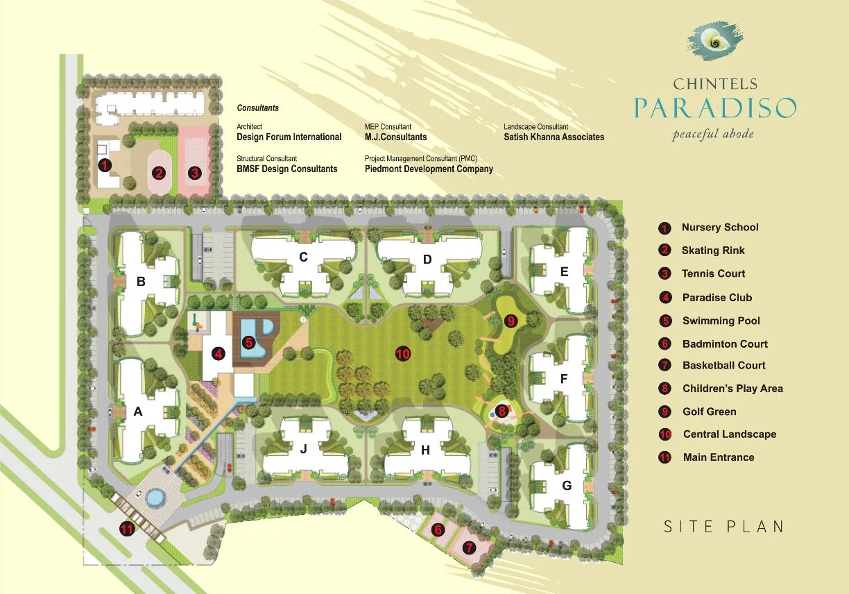 Paras Quartier Site Plan