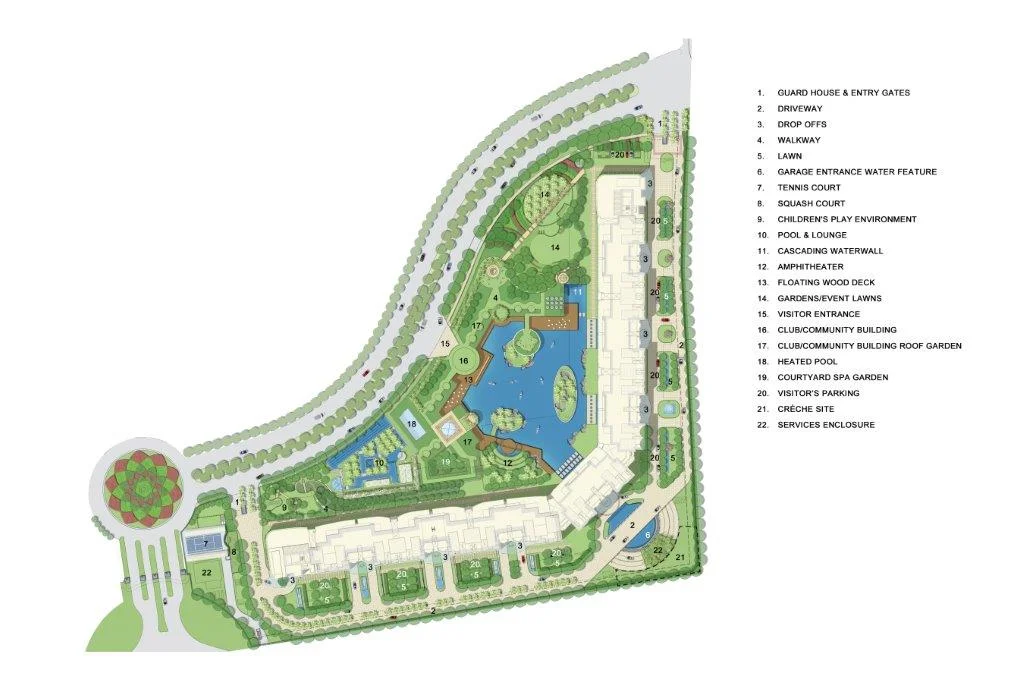 Paras Quartier Site Plan