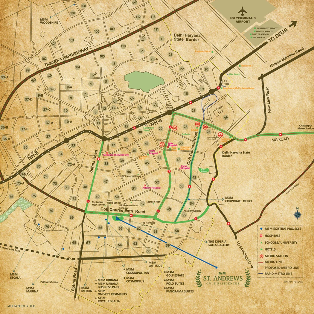 Paras Quartier Site Plan
