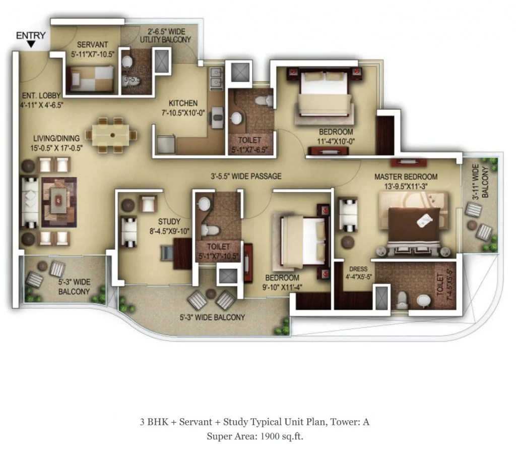 Paras Quartier Location Map