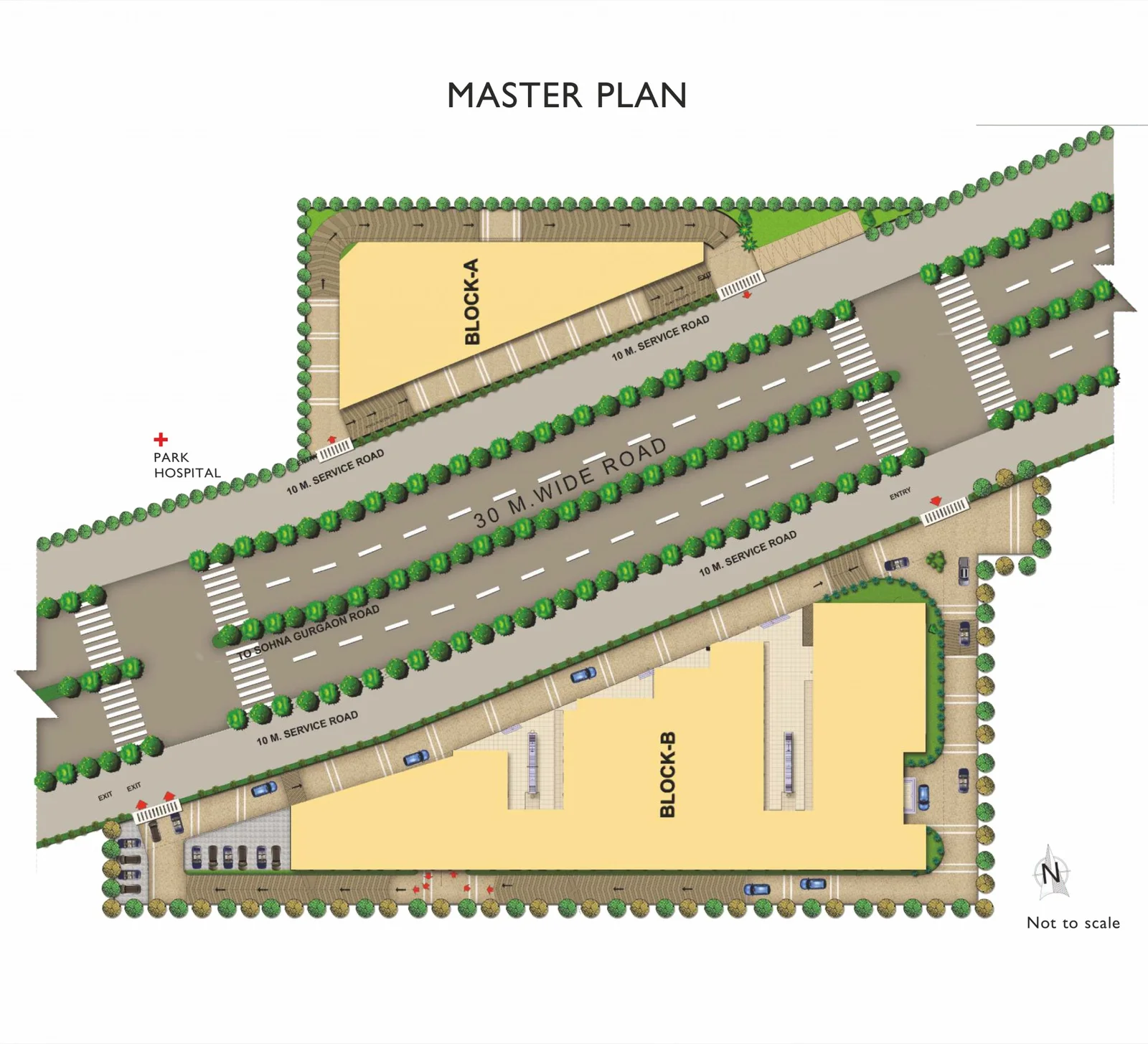 Paras Quartier Site Plan