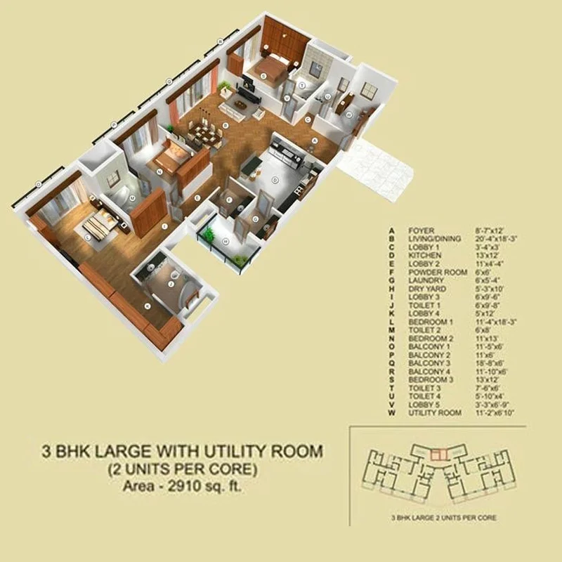 Paras Quartier Location Map