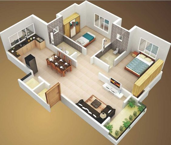 CGHS Sahyog Apartments Floor Plan
