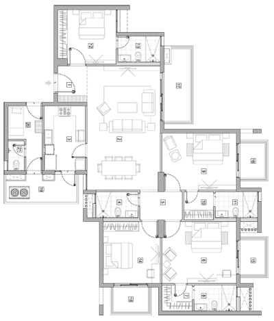 Vatika Tranquil Heights Floor Plan