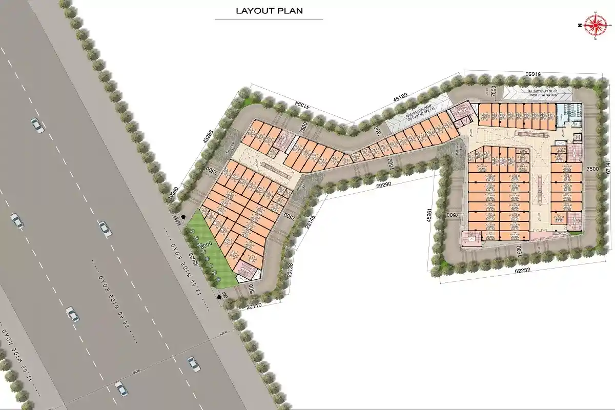 Sapphire 82A Site Plan