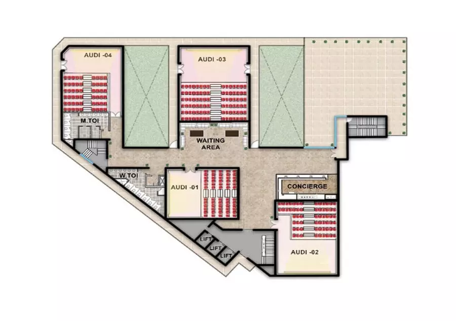 Ganga Bazaar 106 Site Plan