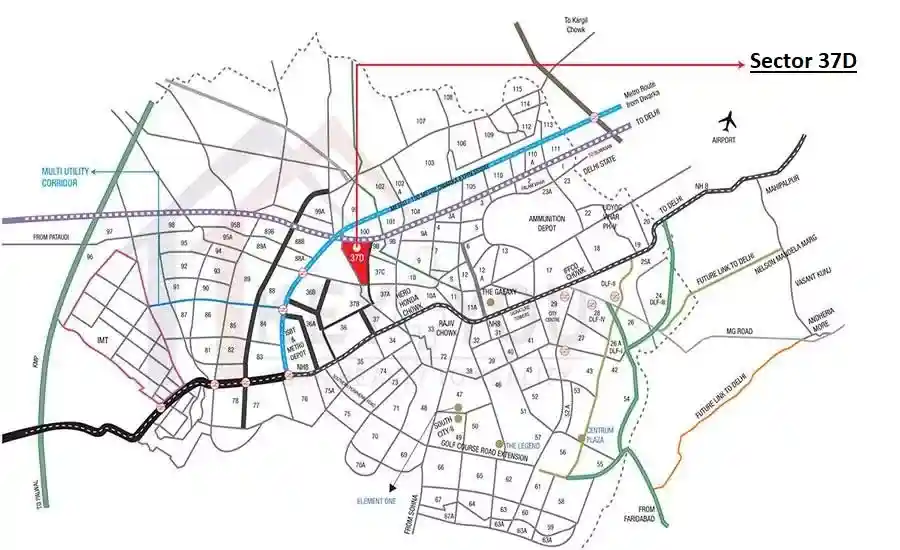 Navraj The Antalyas Location Map