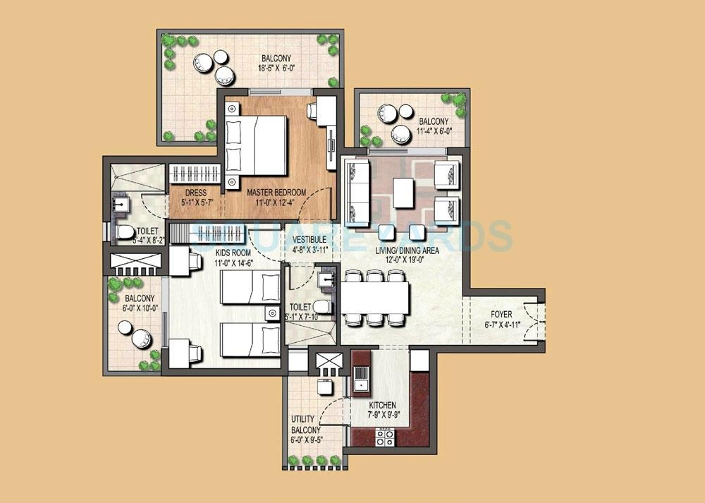Assotech Blith Floor Plan