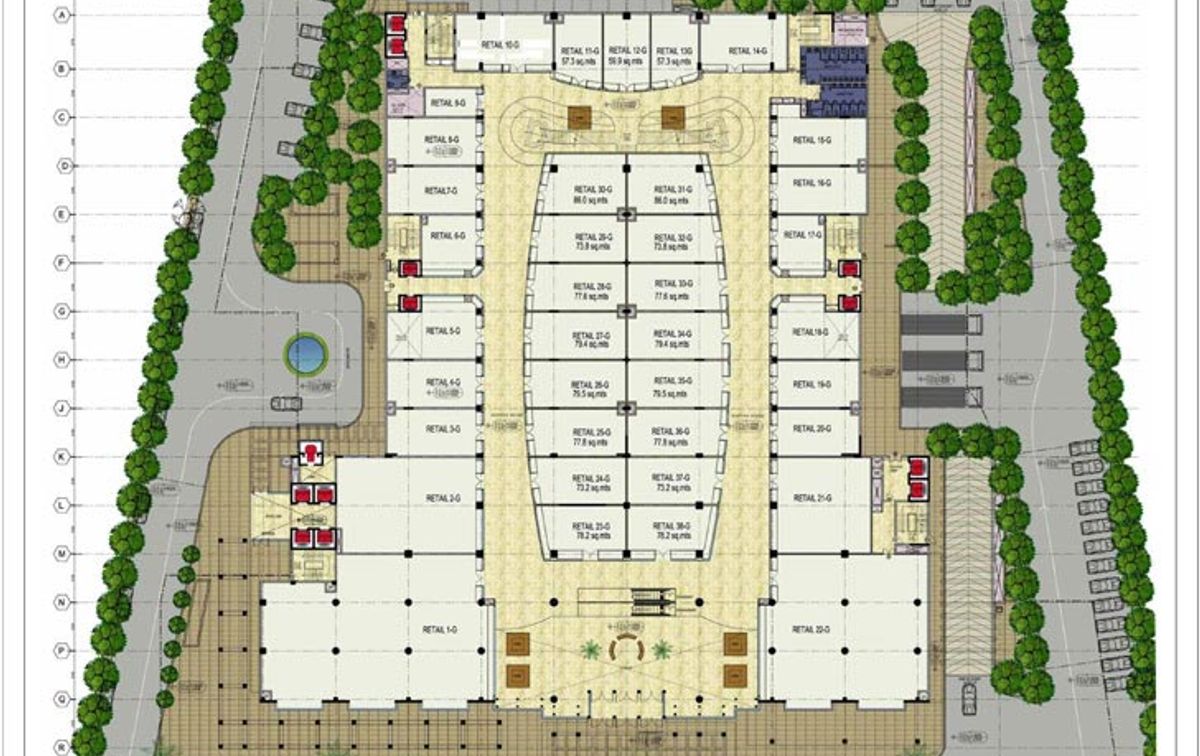 IRIS Tech Park Office Layout