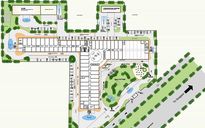 JMD Megapolis Site Plan