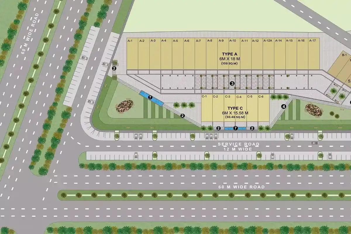 Microtek Grandfront Site Plan