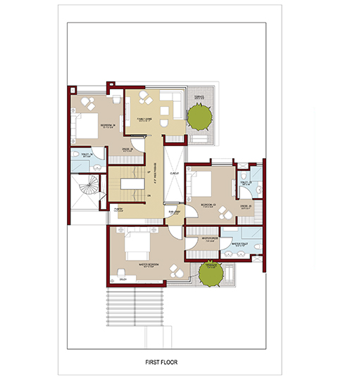 Vatika Signature Villas Floor Plan