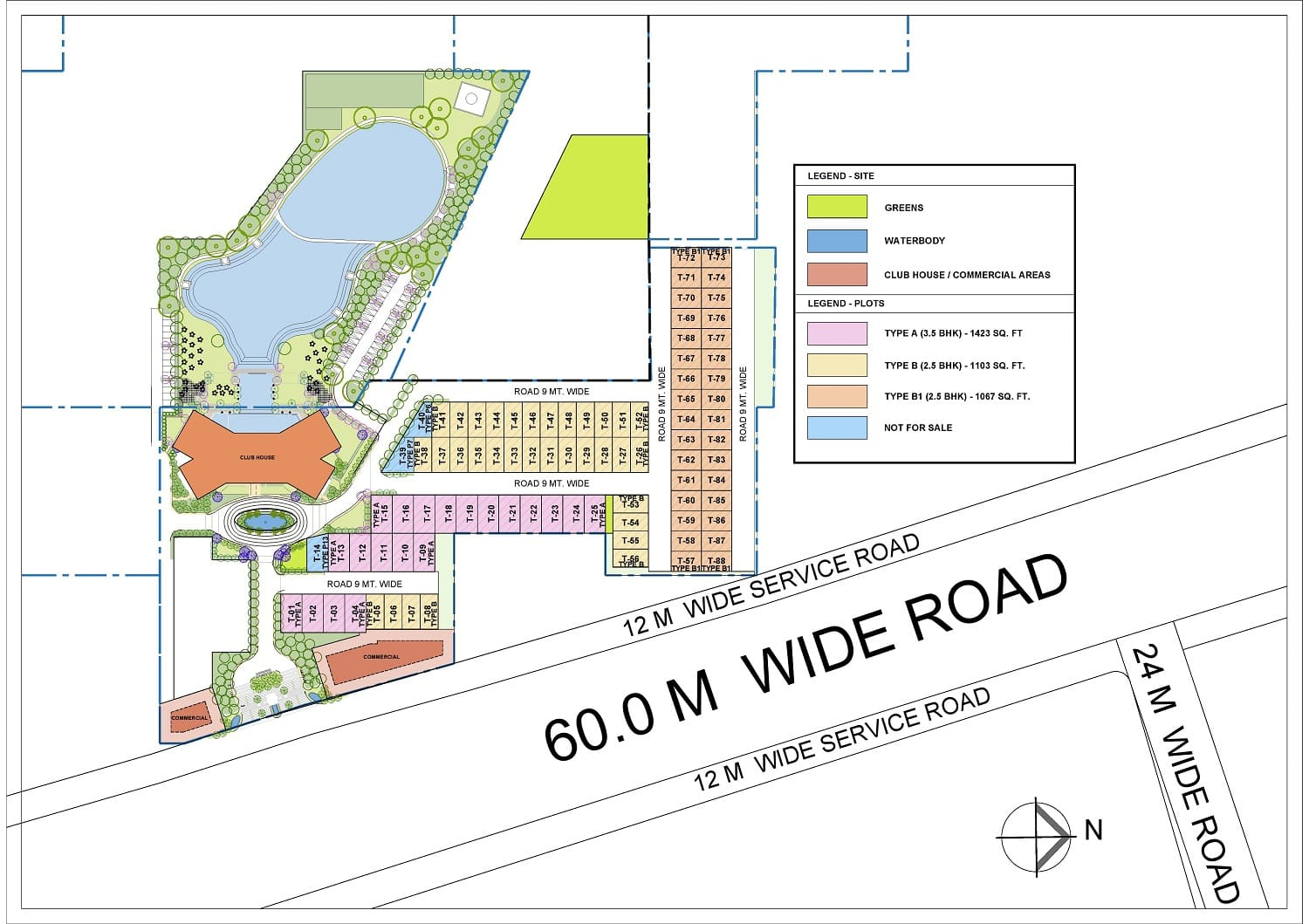 Smartworld Gems Avenue Site Plan